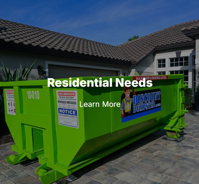 RESIDENTIAL DUMPSTER RENTAL